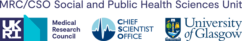 MRC/CSO Social and Public Health Sciences Unit logo